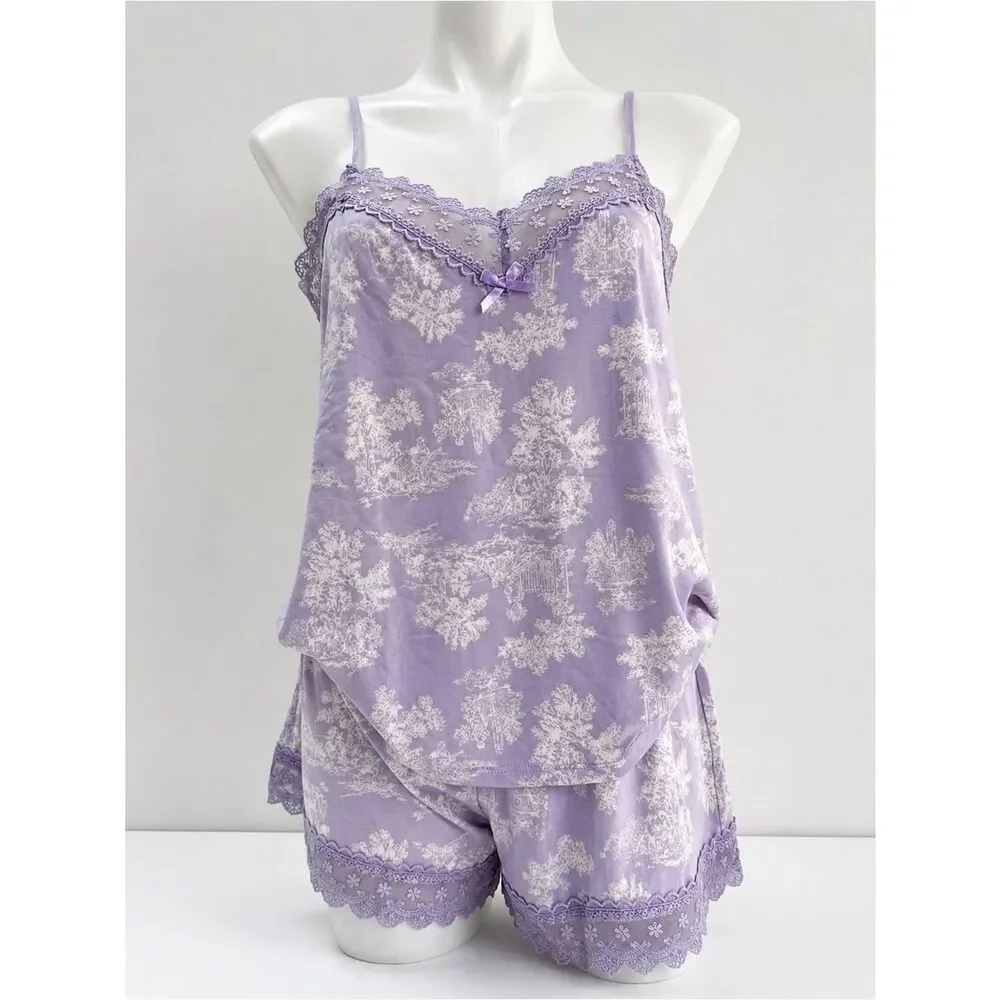 Flora Nikrooz Lilac Pajama Set